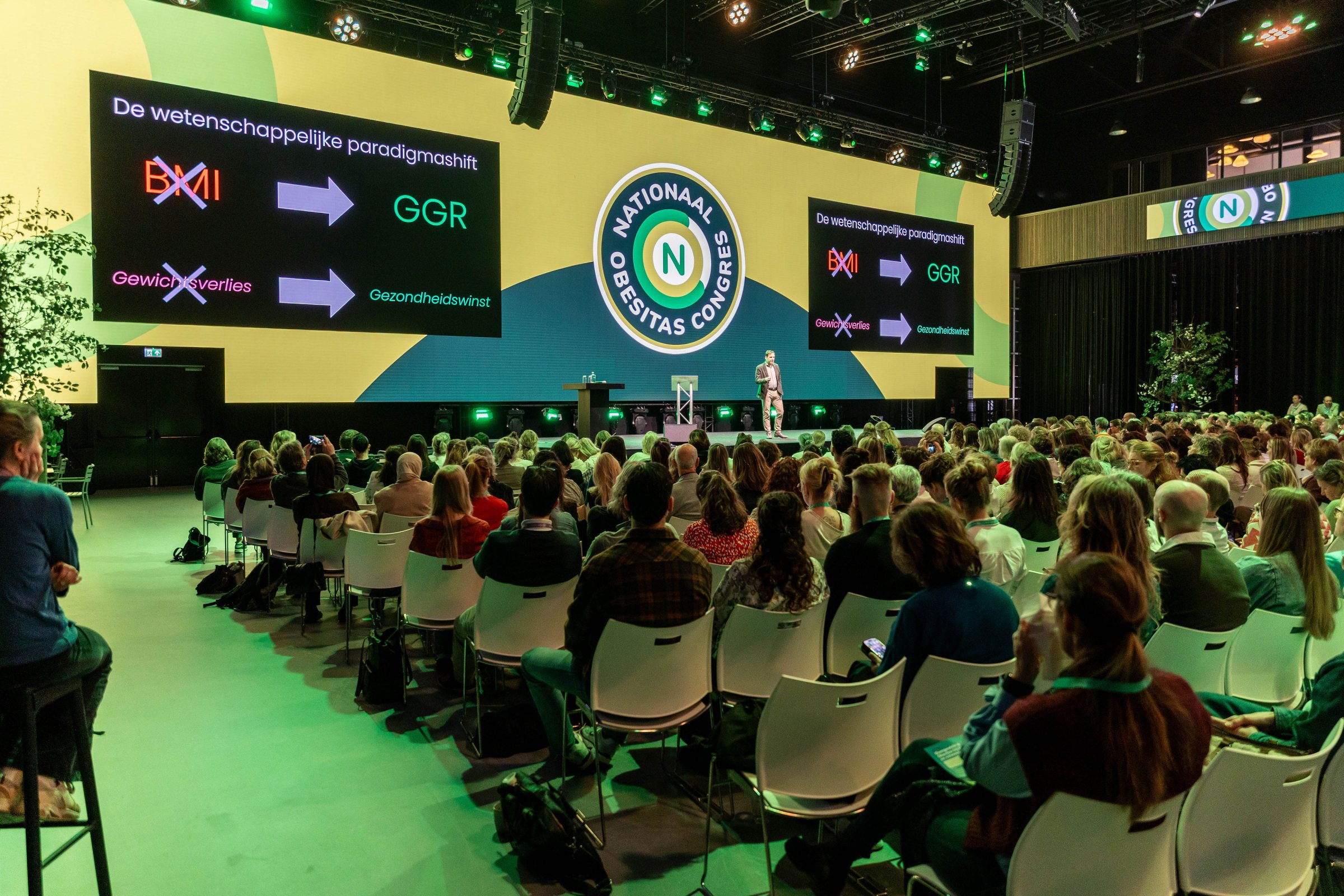 Sfeerbeeld van het Nationaal Obesitas Congres